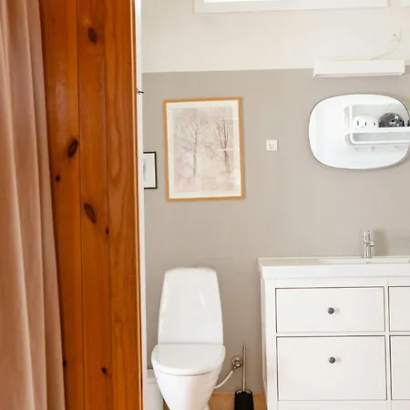 Feel The Nature Around In Scandinavian Log House Frederiksvaerk