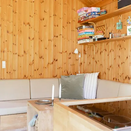 Feel The Nature Around In Scandinavian Log House