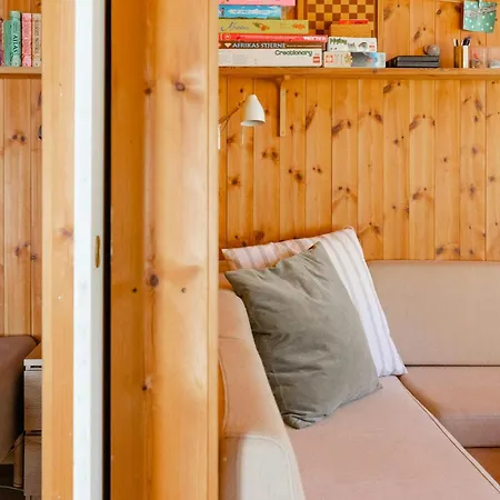 Feel The Nature Around In Scandinavian Log House *